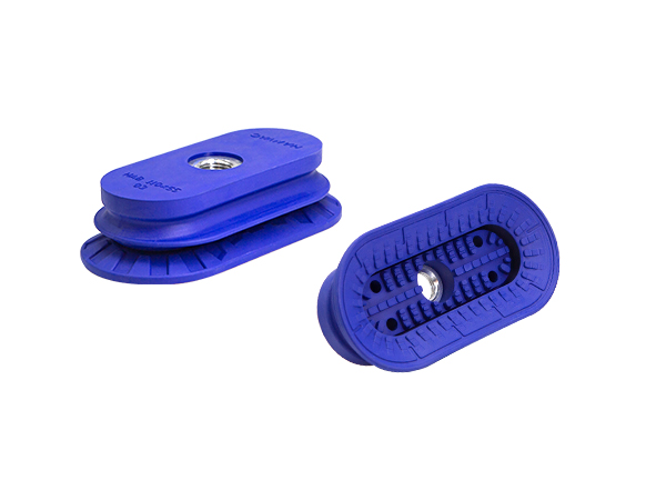 Elliptical suction cup